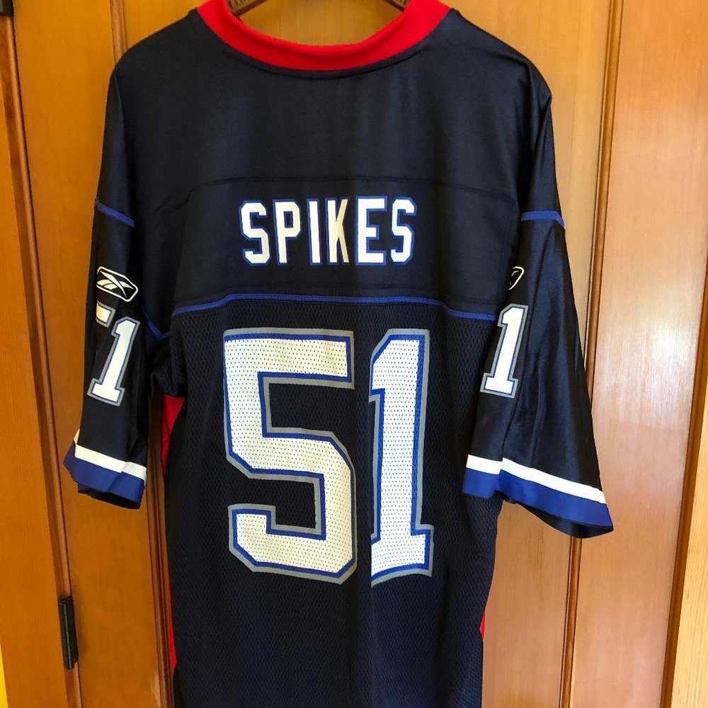 Classic Buffalo Bills Takeo Spikes #51 jersey